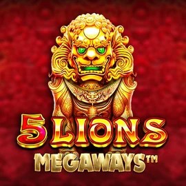 5 Lions Megaways slot visual from Pragmatic Play available on spinssino.co.nl