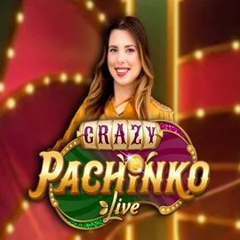 Crazy Pachinko logo – Live Casino by Evolution at Spinsino Casino