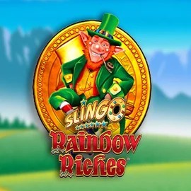 Official Casino Games logo: Slingo Rainbow Riches by Gaming Realms at Spinsino Casino