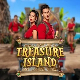 Treasure Island slot logo by Pragmatic Play at Spinsino Casino
